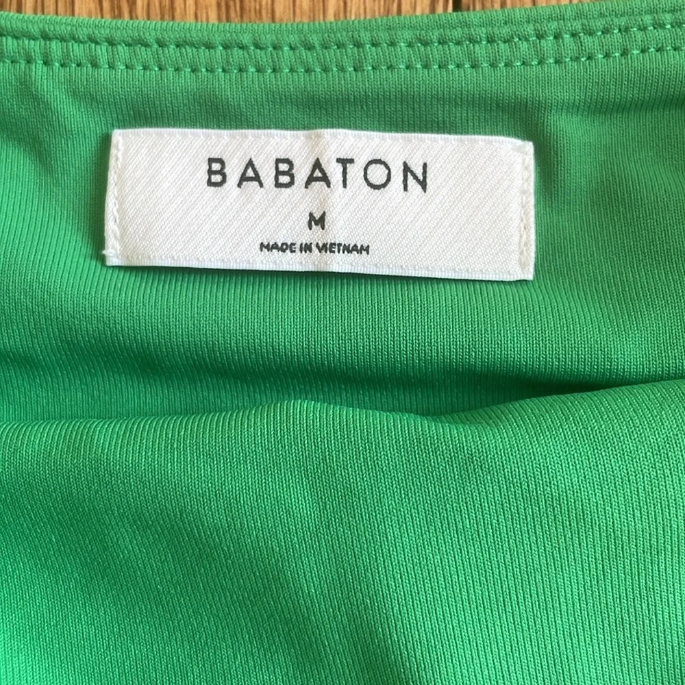 Aritzia Babaton Emerald Green Bandeau NWOT - Picture 2 of 4